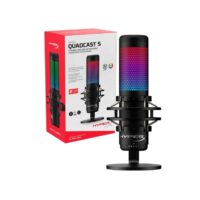 Micrófono HYPERX QuadCast S Negro