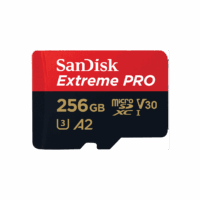 MicroSD SanDisk Extreme Pro 64GB microSD UHS-I Card w Adat  200 Mb/s