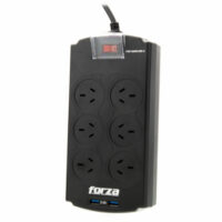 Protector de sobretensión FSP-602USB-A con 2 USB FORZA