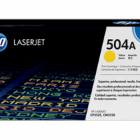 Cartucho de toner 504A Amarillo HP