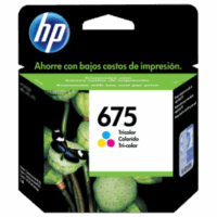 Cartucho de tinta 675 Tricolor HP