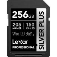 Tarjeta SD 256GB LEXAR Professional Silver Plus SDXC UHS-I