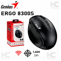 Mouse GENIUS ERGO 8300S WIRELESS BLACK VERTICAL