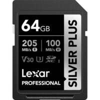 Tarjeta SD 64GB LEXAR Professional Silver Plus SDXC UHS-I