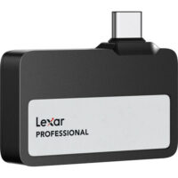 Disco SSD Externo - Lexar Professional Go Portable SSD con Hub color Negro