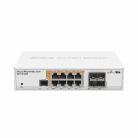 Switch MIKROTIK 112-8P-4S-IN 8P GB POE + 4SFP S/F