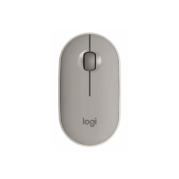 Mouse Logitech Wireless M350 Pebble Almond Milk