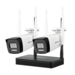 Cámara Hikvision Easylink 4MP KIT 1X BULLET 1X DomoPT