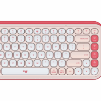 Combo Teclado + Mouse Logitech Pop Icon Rose BT