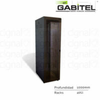 RACK GABITEL AIR 19"  40U 1000MM C/PTAS (N)