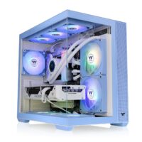 Gabinete Thermaltake View 380 Mid-Tower TG x2 Fan ARGB x4 Hydrangea Blue