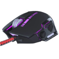 Mouse Xtech Óptico 3d Combative Iluminado USB 8 botones (Xtm-720)