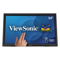 Monitor Táctil ViewSonic TD2423D, 24" 60Hz, VA, 1920×1080, 7ms, VGA, DisplayPort, HDMI, USB