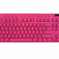 Teclado Logitech G Pro X Tkl Lightspeed Inalambrico Magenta