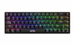 Teclado Raptor Fireclaw M68 Mecanico Retroiluminado Switch Red Outemu (7374)