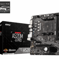 Motherboard MSI AM4 A520M-A PRO DDR4 BULK M-ATX