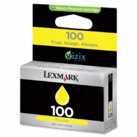Cartucho de Tinta Lexmark InkJet Yellow 100 STD