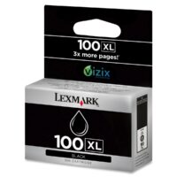 Cartucho de Tinta Lexmark InkJet Negro 100XL