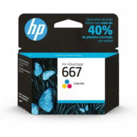 Cartucho HP F6V28Al 664 Tricolor
