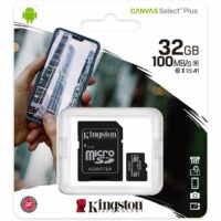 MicroSD KINGSTON 32GB CANVAS SELECTPLUS C/ADAPT