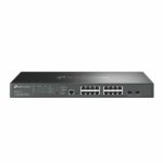 Switch Omada L2+ de 16 puertos a 2.5G y 2 SFP+ a 10G, con 8 PoE+