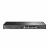 Switch Omada L2+ de 16 puertos a 2.5G y 2 SFP+ a 10G, con 8 PoE+