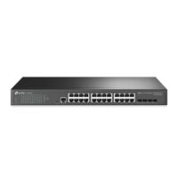 Switch administrado Omada TP-Link TL-SG3428 JetStream de 24 puertos Gigabit L2 con 4 ranuras SFP