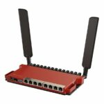Router MIKROTIK L009UIGS-2HAXD-IN WIFI 800MHZ 512 RAM SIN FUENTE