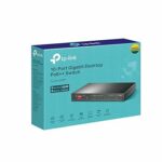 Switch TP-Link TL-SG1210PP Gigabit de 10 puertos con PoE + de 8 puertos