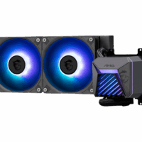 Water Cooling MSI MAG CORELIQUID A15 240 2x CPU Cooler 240mm Black (7305