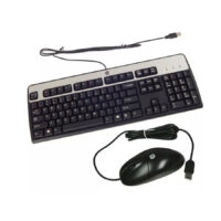 Kit Teclado y Mouse HP USB (Inglés)