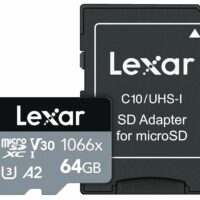 MicroSD Lexar Professional 128GB SILVER PLUS MicroSDXC UHS-I
