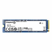 Disco SSD Kingston NV3 NVMe 4TB, 3D NAND, PCIe 4.0, M.2 2280