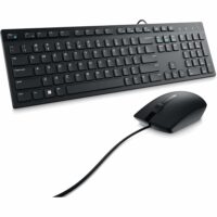 Kit Teclado y Mouse Dell KM300C Latino USB BLACK