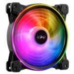 Cooler Fan XPG Hurricane 120mm NEGRO ARGB X4