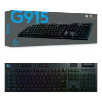 Teclado Logitech G915 LIGHTSPEED Wireless RGB Mecanico Gaming Keyboard