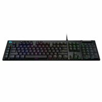 Teclado Gamer LightSync G815 RGB, Teclado Mecánico, GL Táctil, Alámbrico, Negro (Inglés)