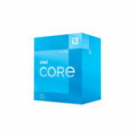 Procesador Intel Core i3-12100F, 3.3GHz, 4 Núcleos, 12MB L3, Sin video, Socket LGA1700, BOX