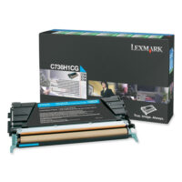 Toner Lexmark C736H1CG cyan C736/8 X736/8 10K