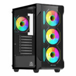 Gabinete Arkham CANCRI 4*FAN ARGB ATX