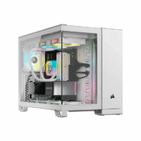 Gabinete Corsair 2500X TG Mid-Tower Dual Chamber Blanco