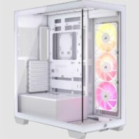 Gabinete Corsair 3500X Mid-Tower TG ARGB Fan x3 White (6064)