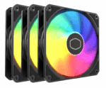 Cooler Fan Cooler Master Masterfan 120mm LITE Black 3en1