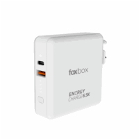 Cargador FOXBOX ENERGY 20W CHARGER 6500 ML BLANCO (7666)