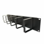 ORGANIZADOR DE CABLE GLC 19" 2U NEGRO