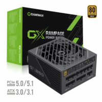 Fuente Gamemax GX-850 Plus Gold 850W Pro Negro
