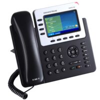 Grandstream Telefono IP GXP2140 con Pantalla 4.3'', POE, 4 Lineas