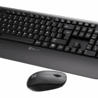 Combo TECLADO Y MOUSE INALAMBRICOS KLIPXTREME KCK-300S KEYROLL  (KCK-300S)