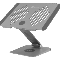 Docking Klipxtreme DOCKSTAR  9 en 1 CON SOPORTE PARA LAPTOPY PLATAFORMA CARGA INALAMBRICA (K