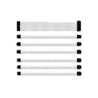 KIT Cables COOLER MASTER Mallados Blanco